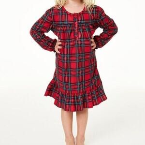 Family Pajamas Kids Brinkley Plaid Family Pajama Nightgown 2-3T